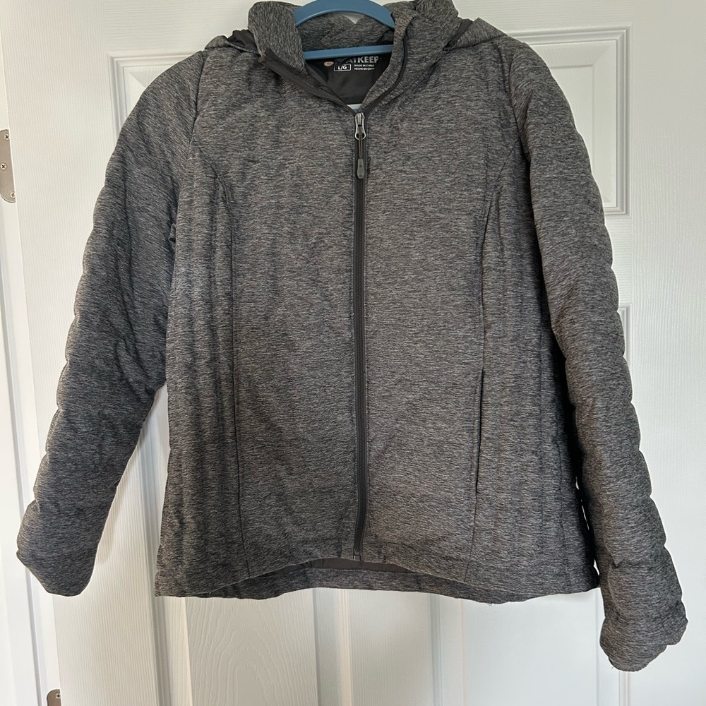 HEATKEEP Women's Gray Ski & Snow Jacket